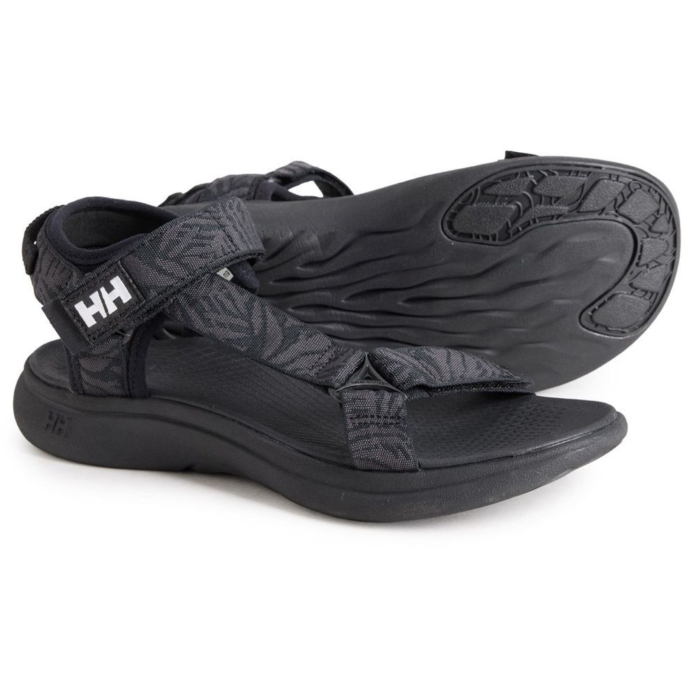 Helly-Hansen Womens Capilano F2F Sandal Size 7 Black Outdoor Adventure Shoes